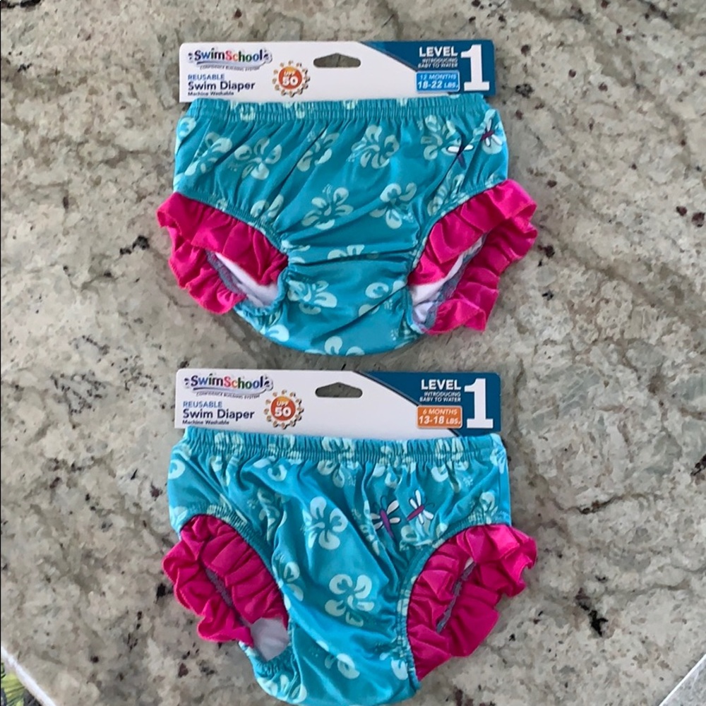 Swim School Reusable Swim Diaper Machine Washable
